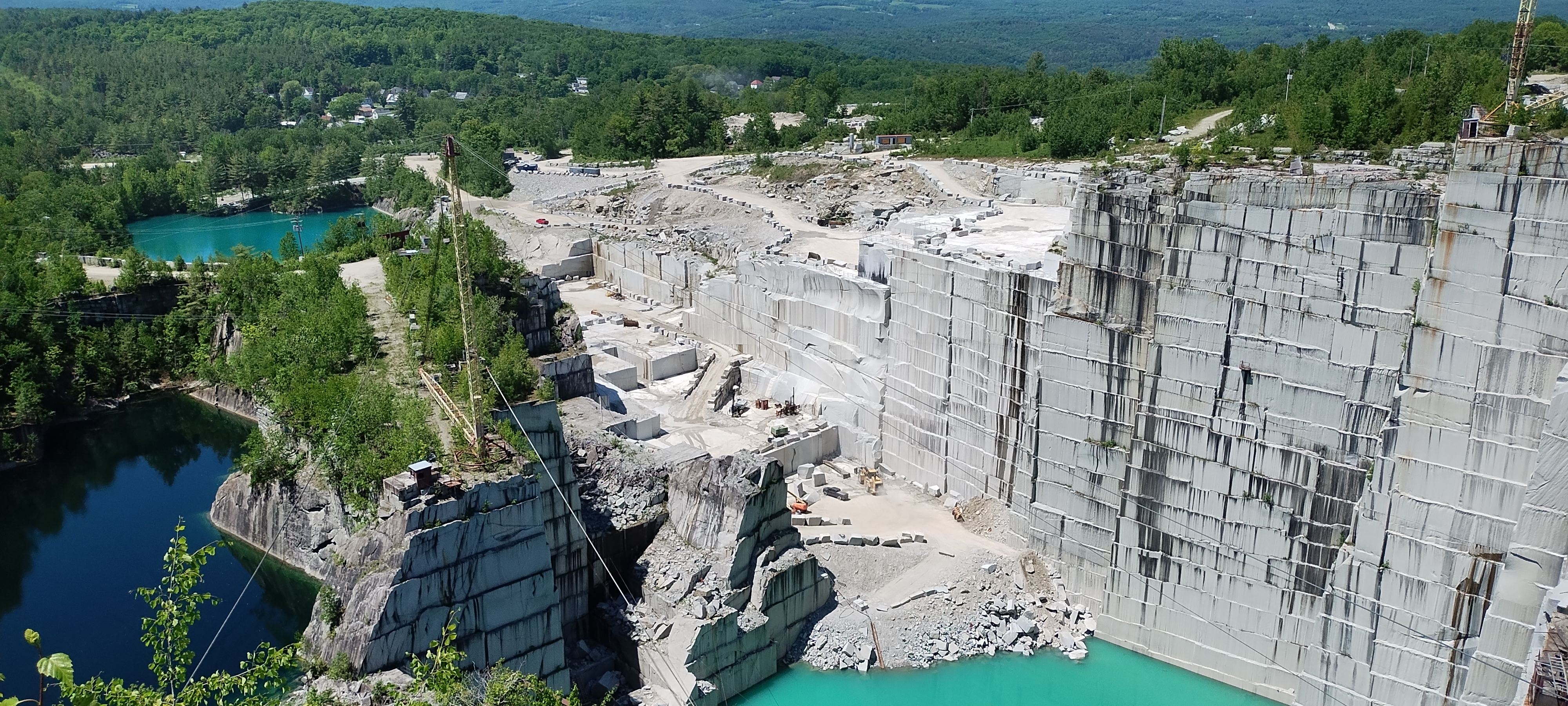 A photo I took of the Rock of Ages quarry in Vermont